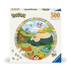 PUZZLE CIRCULAR 500 PIEZAS POKEMON