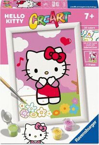 PINTAR POR NUMEROS CREART SERIE E HELLO KITTY