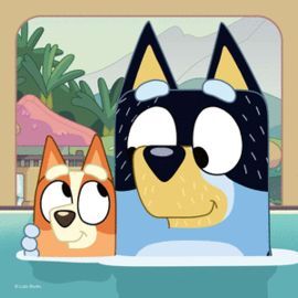 PUZZLE 3X49 PZ BLUEY