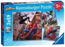 PUZZLE 3X49 PZ SPIDERMAN