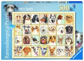 PUZZLE 500 PZ RETRATOS DE PERROS