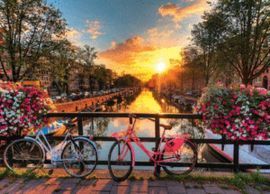 PUZZLE RAVENSBURGER BICICLETAS EN AMSTERDAM 1000 P