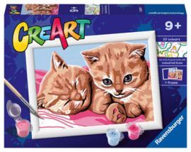 PINTAR CON NUMEROS CREART SERIE E CLASSIC - GATITO