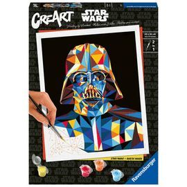 JUEGO PINTAR POR NUMEROS CREART STARWARS DARTH VAD
