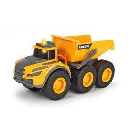 CAMION VOLQUETE VOLVO CON LUZ Y SONIDO 23 CM