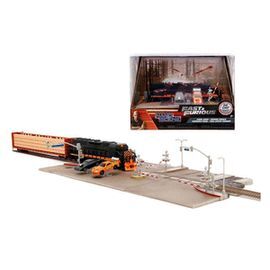 FAST   FURIOUS NANO ESCENARIO DIORAMA TREN