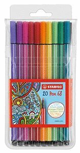ROTULADORS STABILO 20 PEN 68
