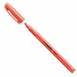 MARCADOR FLUORESCENTE STABILO FLASH ROJO