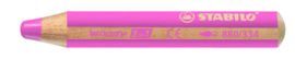 LAPIZ STABILO WOODY 3 EN 1 ROSA