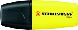 MARCADOR FLUORESCENTE STABILO BOSS MINI AMARILLO
