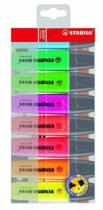 STABILO BOSS COLORS 8 UDS