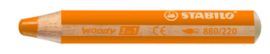 LAPIZ STABILO WOODY 3 EN 1 NARANJA