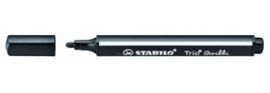 ROTULADOR STABILO TRIO SCRIBBI NEGRO