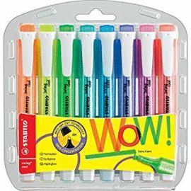 MARCADOR FLUORESCENTE STABILO SWING COOL 8 UD