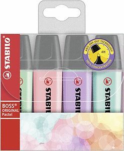 ESTUCHE MARCADORES STABILO PASTEL