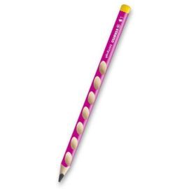 LAPIZ GRAFITO ERGONOMICO EASY GRAPH ZURDO ROSA
