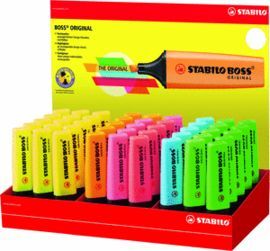 EXPOSITOR 45 MARCADORES STABILO BOSS ORIGINAL