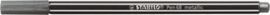 ROTULADOR STABILO PEN 68 METALLIC PLATA