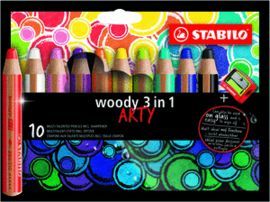 STABILO WOODY ESTUCHE ARTY