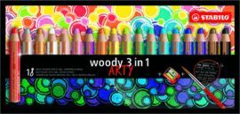 STABILO WOODY ESTUCHE DE CARTON ARTY