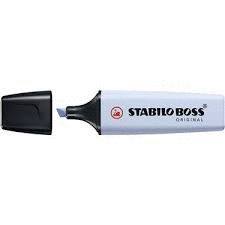 MARCADOR STABILO BOSS PASTEL AZUL NUBLADO