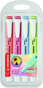 ROTULADOR STABILO SWING COOL PASTEL ESTUCHE DE 4 C