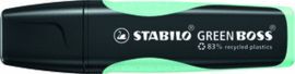 ROTULADOR STABILO GREEN BOSS PASTEL TOQUE DE TURQU