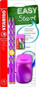 BLISTER EASYGRAPH ZURDO 2 LAPICES+GOMA+AFILALAPIZ