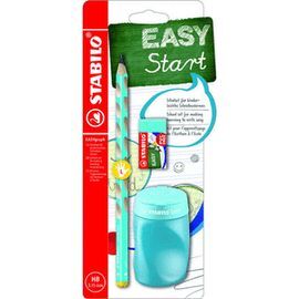 BLISTER EASYGRAPH ZURDO LAPIZ+GOMA+AFILALAPIZ AZUL