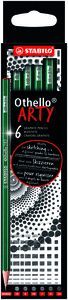 LAPIZ STABILO OTHELLO ARTY LINE 6 UDS MIX DUREZA