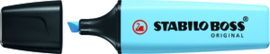 MARCADOR STABILO BOSS PASTEL AZUL VENTOSO