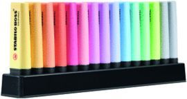 MARCADOR STABILO BOSS PASTEL 15 UDS DESKSET