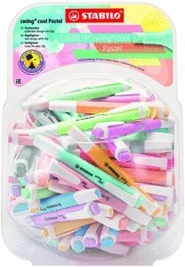 MARCADOR STABILO SWING COOL PASTEL BOMBONERA