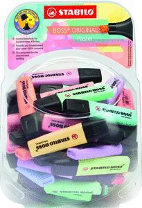 MARCADOR FLUORESCENTE STABILO BOSS ORIGINAL PASTEL