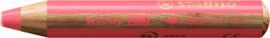 LAPIZ STABILO WOODY 3 EN 1 PASTEL ROJO