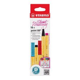 ROTULADOR STABILO POINT 88 ZIG ZAG 18 UNIDADES SUR