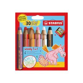LAPIZ STABILO WOODY 3 EN 1 30º ANIVERSARIO UNICORN