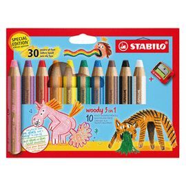 LAPIZ STABILO WOODY 3 EN 1 30º ANIVERSARIO TIGRE 1