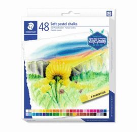 TIZAS SUAVES STAEDTLER TONOS PASTEL 2430 48 UDS