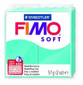 PASTA STAEDTLER FIMO SOFT 56 GR COLOR VERDE MENTA LIDERPAPEL