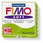 PASTILLA 57GRS FIMO SOFT VERDE MANZANA