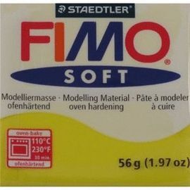 PASTILLA 57GRS FIMO SOFT AMARILLO LIMON