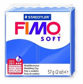 PASTILLA 57GRS FIMO SOFT AZUL BRILLANTE
