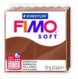 PASTILLA 57GRS FIMO SOFT CHOCOLATE