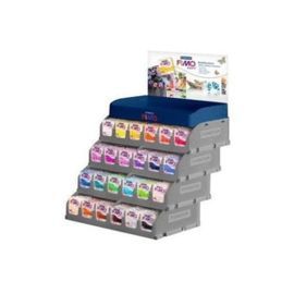 EXPOSITOR 288 PASTILLAS 57GR FIMO SOFT 24 COLORES
