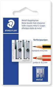AFILALAPICES METALICO METALIZADO DOBLE AGUJERO
