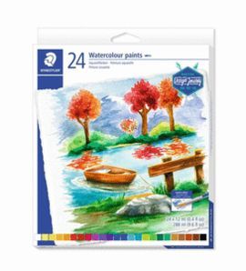 ACUARELAS STAEDTLER PIGMENTADAS 8500 24 UDS