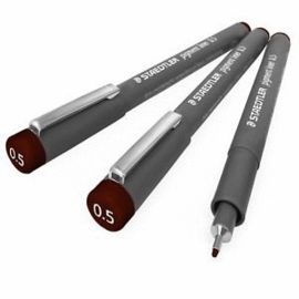 ROTULADORES PIGMENT LINER 308 0.5 MM MARRON