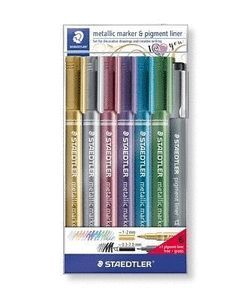 MARCADORES STAEDTLER METALIZADOS 8323 6 UDS