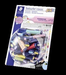 BOMBONERA 100 UDS ROTULADORES TEXTSURFER CLASSIC 3